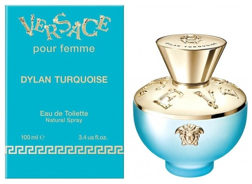 Versace туалетная вода Versace pour Femme Dylan Turquoise, 100 мл