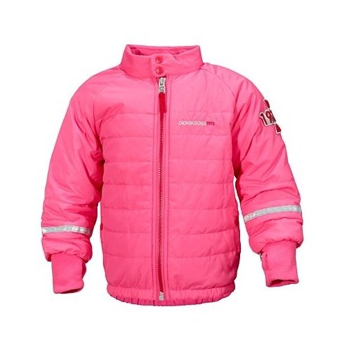 Куртка детская PUFFY 500229 Didriksons, цвет 304 фламинго, рост 130