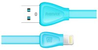 Кабель Remax Martin USB - Apple Lightning (RC-028i) 1 м голубой