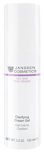 Janssen Cosmetics себорегулирующий крем-гель для лица Oily Skin Clarifying Cream Gel, 150 мл