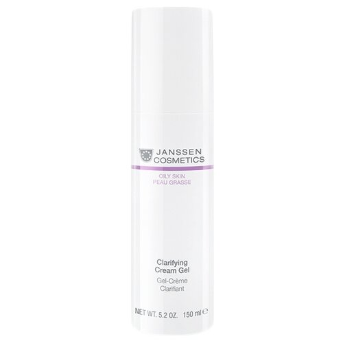 Janssen Cosmetics себорегулирующий крем-гель для лица Oily Skin Clarifying Cream Gel, 150 мл