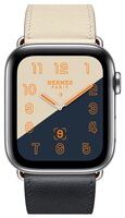 Часы Apple Watch Hermès Series 4 GPS + Cellular 44mm Stainless Steel Case with Leather Single Tour b
