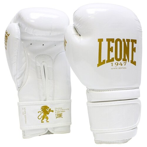 Боксерские перчатки Leone 1947 GN059 White (14 унций) боксерские перчатки leone 1947 gn059 black white 16 унций