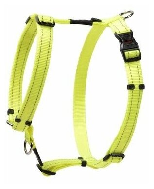 Шлейка Rogz Classic Harness L (SJ06) Желтый - фотография № 2