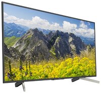 Телевизор Sony KD-49XF7596 серебристый