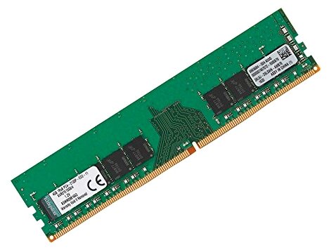 Модуль памяти Kingston 4GB 2133MHz DDR4 ECC CL15 DIMM 1Rx8 (KVR21E15S8/4)