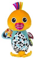 Подвесная игрушка Lamaze Утенок Уэйд (L27517) оранжевый/голубой/черный