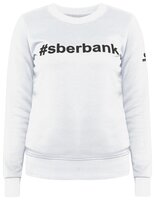 Свитшот #sberbank женский размер 46, серый меланж