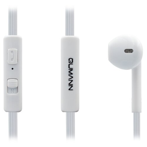 Наушники Qumann QSE-04 UFO проводные с мик черный 29300₽