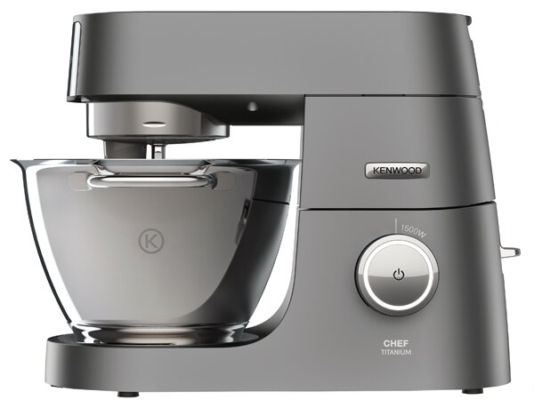 Кухонный комбайн Kenwood Chef Titanium KVC7300S, 1500 Вт, серебристый