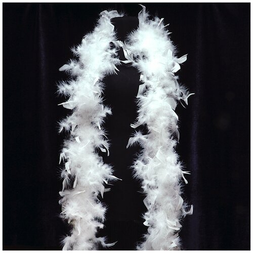 Карнавальное боа из перьев индейки и курицы, 190 см, белое, для украшения одежды, интерьера, для танцев, 1 штука боа из перьев красный