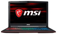 Ноутбук MSI GP63 8RE Leopard (Intel Core i7 8750H 2200 MHz/15.6