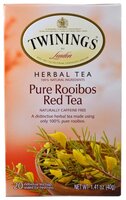 Чай травяной Twinings Pure Rooibos в пакетиках, 20 шт.