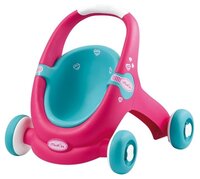 Прогулочная коляска Smoby 210202 розовый/голубой