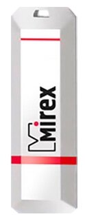 Флешка Mirex KNIGHT WHITE 32 Гб, USB2.0, чт до 25 Мб/с, зап до 15 Мб/с, белая Mirex 2891044