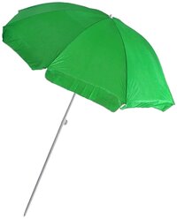 Зонт пляжный Greenhouse с наклоном, полиэстер, зеленый, стальная стойка, 220х240см