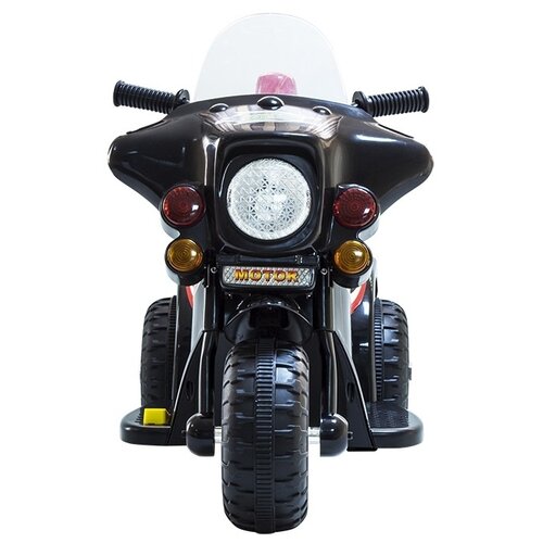 Электромобиль Мотоцикл шерифа, цвет чёрный 4378620 .