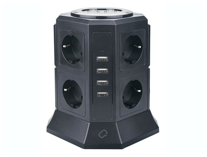 фото Qumo Power Tower Pro 8SP4U P-0002 8 Sockets 2m 30557