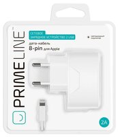 Сетевая зарядка PRIME LINE 2316 белый