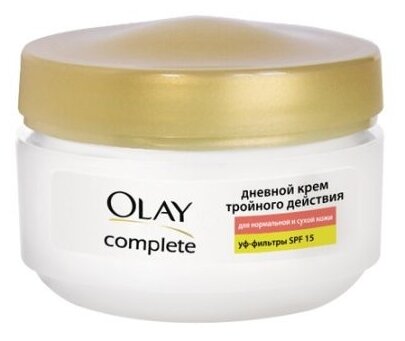 Olay Complete Дневной крем для лица для нормальной и сухой кожи SPF 15 ...