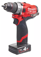 Дрель-шуруповерт Milwaukee M12 FDD-402X красный/черный