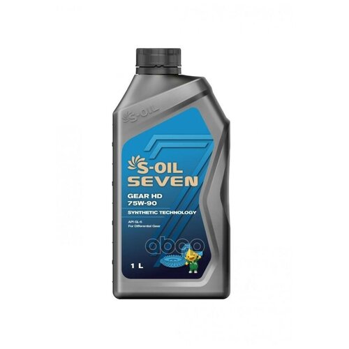 S-OIL 7 GEAR HD 75W-90 1 л Масло трансмиссионное