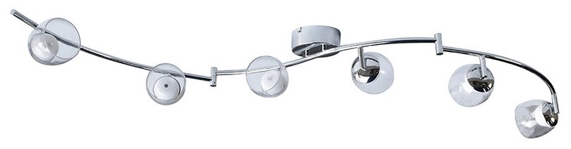 Поворотный светильник Hiper H821-4 LED 65Вт 3000K WHITE/SILVER