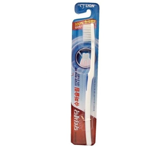 LION Dr. Sedoc Super Slim Toothbrush Супертонкая зубная щётка для чувствительных зубов (средняя жесткость) DR. SEDOC lion зубная щетка для чувствительных десен средняя жесткость dr sedoc zact