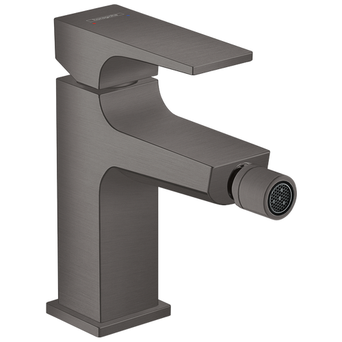 Смеситель для биде Hansgrohe Metropol 32520340, черный хром смеситель hansgrohe metropol 32520340 для биде матовый черный хром