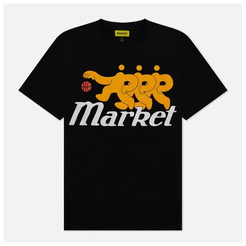 Мужская футболка MARKET Morning Pick Up чёрный , Размер S