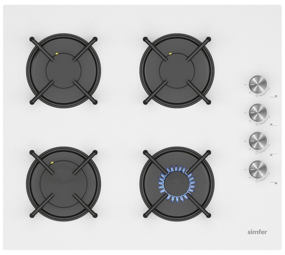 Газовая варочная панель Simfer H60K40C111 .