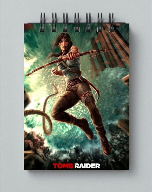Блокнот Расхитительница гробниц, Tomb Raider №10, А3