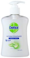 Мыло жидкое Dettol Антибактериальное с алоэ и витамином Е 250 мл запасной блок