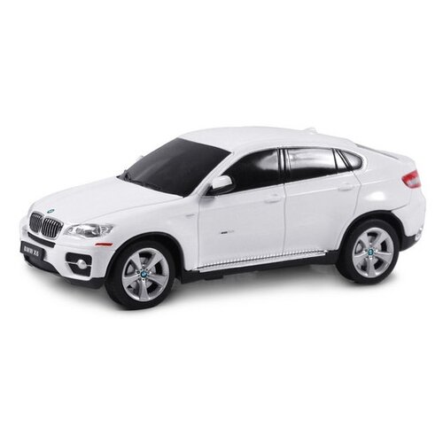 Легковой автомобиль Rastar BMW X6 31700, 1:24, 20 см, белый легковой автомобиль rastar bmw x6 31700 1 24 20 см красный