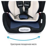 Автокресло группа 1/2/3 (9-36 кг) Smart Travel Magnate Isofix blue