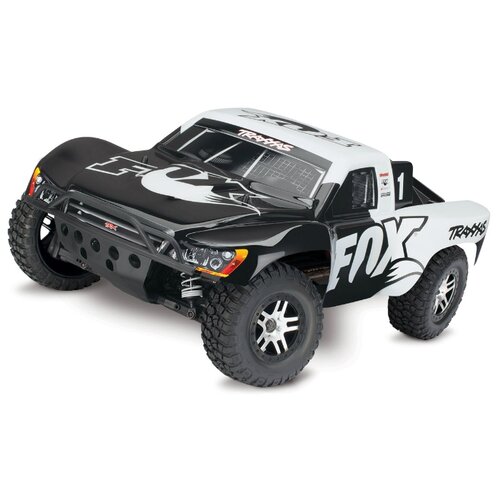 Внедорожник Traxxas Slash (TRA68086-4) 1:10 56.8 см черный/белый