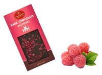 Шоколад Pomatti темный с малиной, 80 г