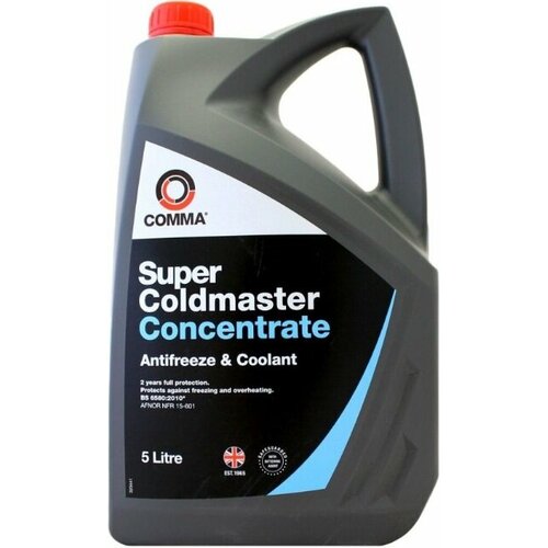 Жидкость охлаждающая Comma Super Coldmaster Concentrated Antifreeze G11 (5L) SCA5L