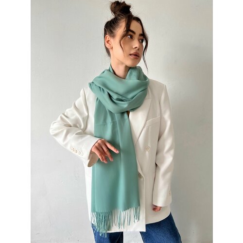 фото Шарф ,175х75 см, one size, зеленый own accessories