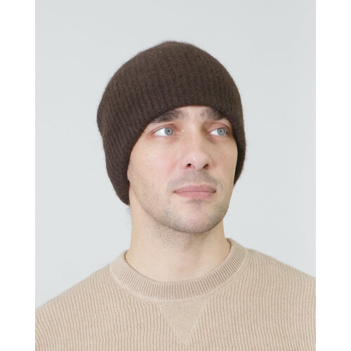 фото Шапка ulzii cashmere, размер onesize, коричневый