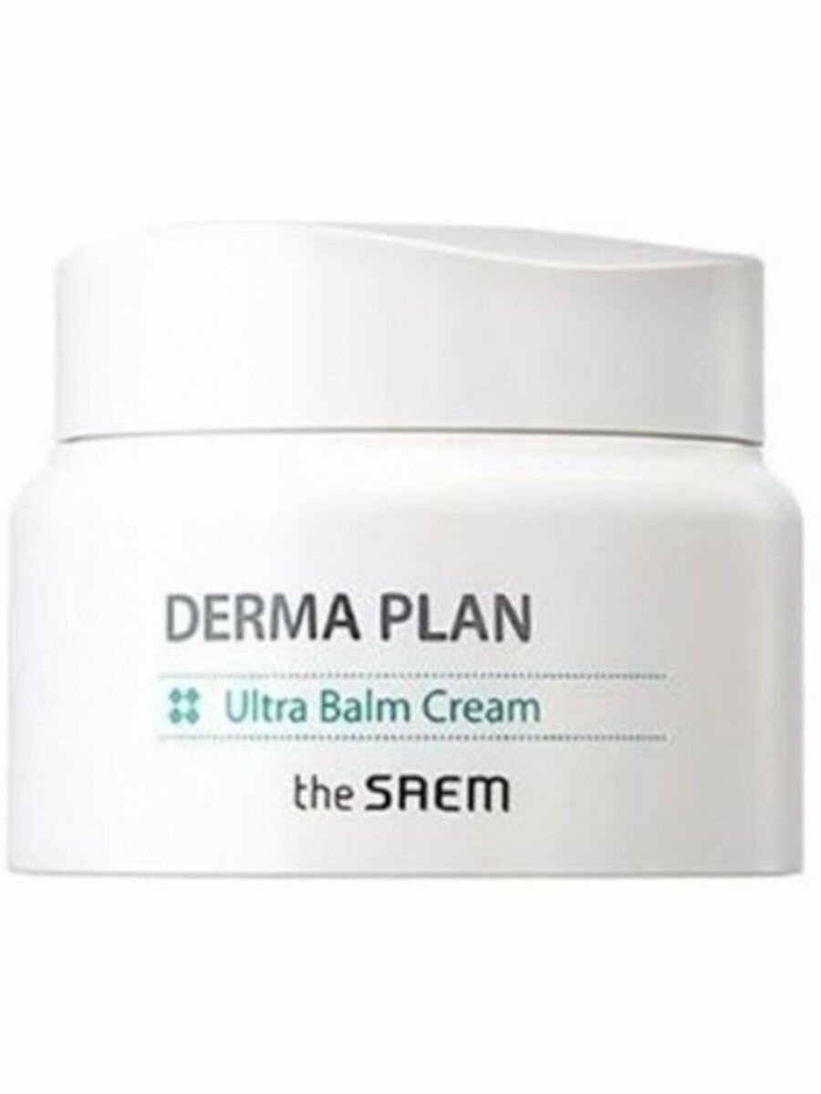 Крем-бальзам для чувствительной кожи, 60 мл, VEGAN - DERMA PLAN Ultra Balm Cream, THE SAEM, 8806164154069