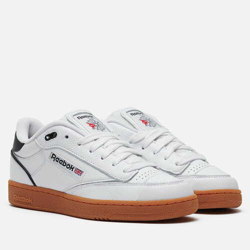 Кроссовки Reebok Club C Bulc, натуральная кожа, размер 40.5, белый