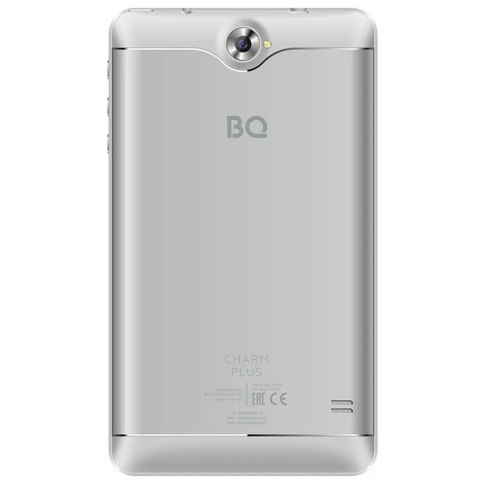 Планшет BQ 7040G Charm Plus, 7", IPS, 1280х800, 2Гб, 16Гб, 2Мп, 2800мАч, серебристый - фотография № 3