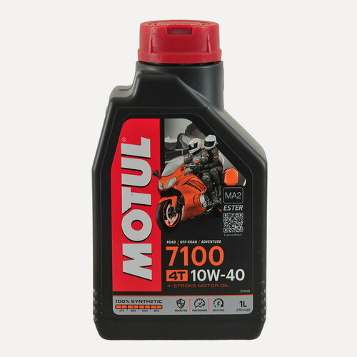 Изображение товара Масло для мототехники MOTUL 7100 синтетика 4Т 10W40 1 л 104091