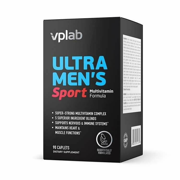 VPLab Nutrition Ultra Mens Sport Multivitamin Formula, 90 капсул