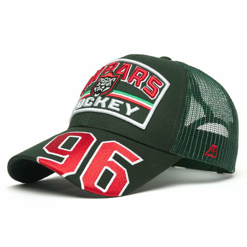 фото Бейсболка atributika & club, размер 55-58, зеленый