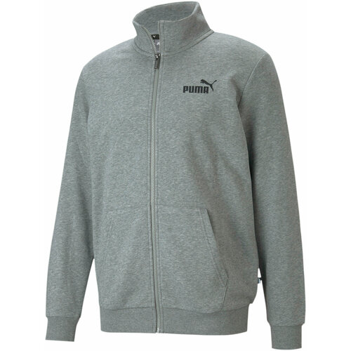 свитшот puma ess track jacket размер m серый Свитшот PUMA Ess Track Jacket, размер XS, серый