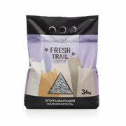 FRESH TRAIL PREMIUM наполнитель для кошачьего туалета (аналог Fresh Step) 3.4 кг