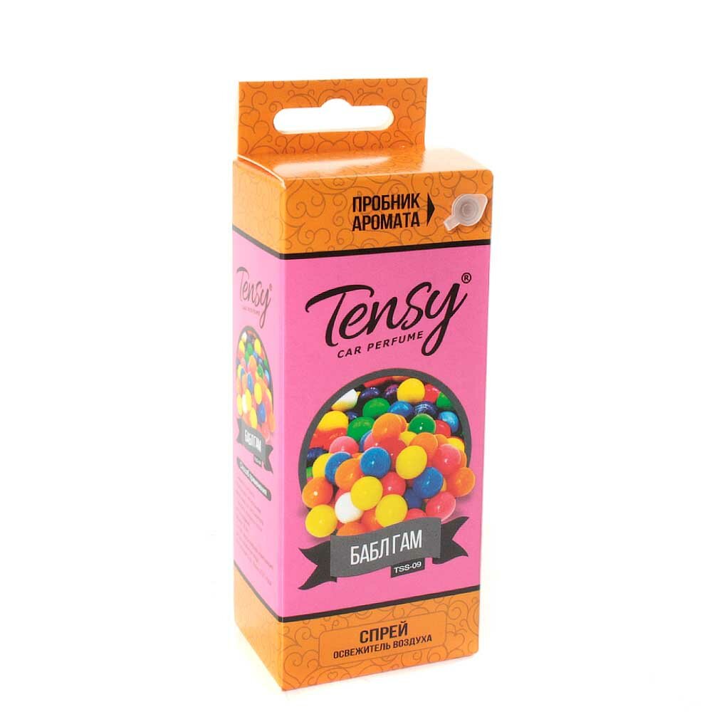 Ароматизатор TENSY бабл гам спрей TSS-09