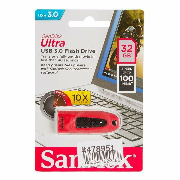 USB Flash накопитель Sandisk - фото №13
